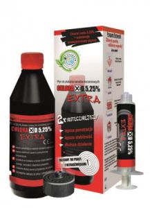 Chloraxid 5,25 % Extra 400 g - Flüssigkeit zum Spülen von Wurzelkanälen