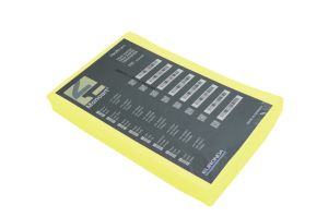 Gelbes Sulfitpapier für Zahnschienen Monoart Tray Paper 18 x 28 cm