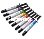 Flow Color - Colorful micro-hybrid flow type composite