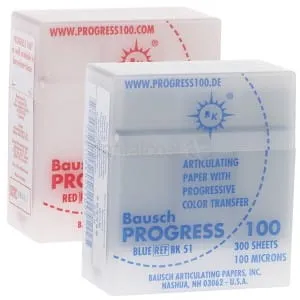 Bausch progress kalka artykulacyjna 100 mic