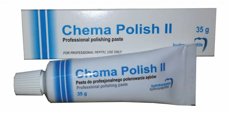 chema-polish-ii-Pasta do polerowania koron i szyjek zębów po usunieciu zlogow
