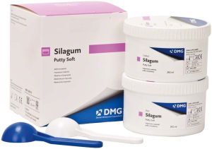 Silagum Putty Soft 2 x 262 ml - Počáteční otiskovací hmota pro dvouvrstvé techniky