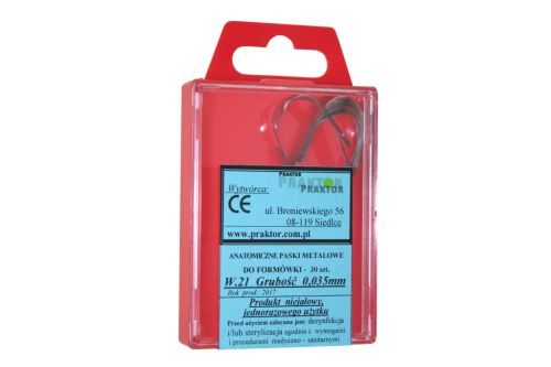 Anatomiczne paski metalowe do formówki Wzór 21 0,035 mm.jpg