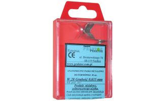 Anatomické kovové pásiky na matrice Vzor 28 0,035 mm 30 ks.