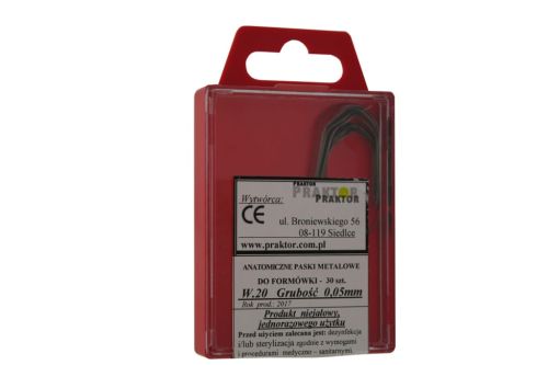 Anatomiczne paski metalowe do formówki Wzór 20 0,05 mm.jpg