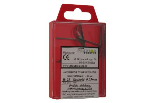 Anatomiczne paski metalowe do formówki Wzór 23 0,05 mm.jpg