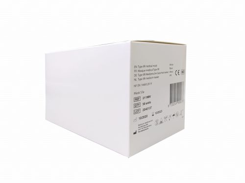 maseczki ochronne medicom typ2r 2119VB białe