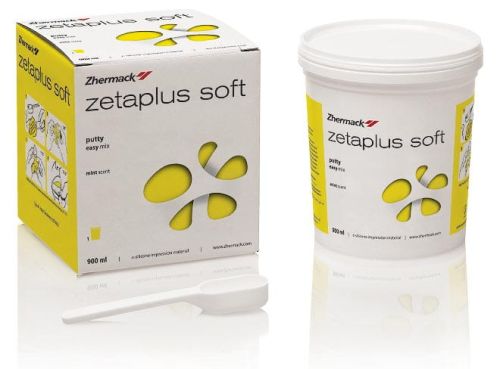 zetaplus soft intro kit zhermack masa wyciskowa silikonowa pierwsza warstwa
