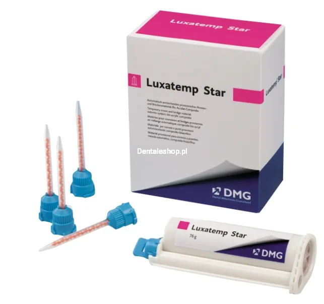 DMG LuxaTemp Star A2 1 szt. - kompozyt do tymczasowych koron i mostków, wkładów koronowych i licówek