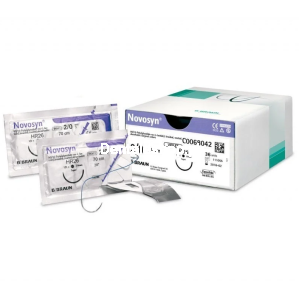 Novosyn 4-0 HR26 70cm 1 ks - Chirurgické vstřebatelné stehy
