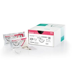 Novosyn Quick 2-0 HR22 70cm 1 pc. - Surgical sutures with a short absorption time