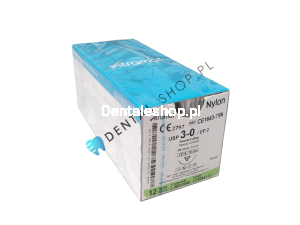 Ink Nylon 6-0 CE-12 3/8 kruh 45 cm 12 ks - Polyamidové nesavé švy