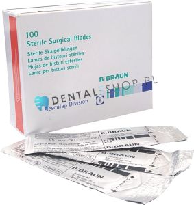 Scalpel blades BB515-C - fig. 15C double-sided 100 pcs.