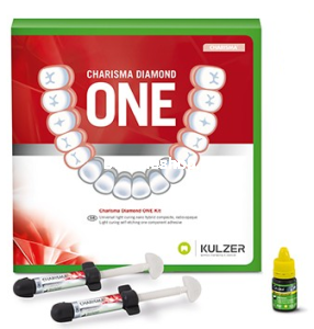 Charisma Diamond ONE Set of 2 syringes 4g + Gluma Bond Universal 4 ml