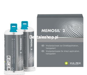 Memosil 2 2 x 50 ml - Transparentní A-silikon pro speciální aplikace