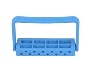 Stand for 12/24 dental burs blue