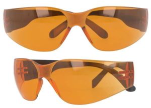 Ochranné okuliare UV400 100% oranžové