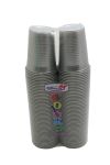 Disposable cups 200 ml Silver 100 pcs.