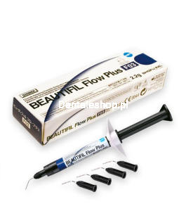 Beautifil Flow Plus F03 blue A2 syringe 2.2g - filling material for the reconstruction of anterior and posterior teeth