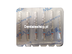 Files Mtwo (M2) 25/.06 - 25 mm (Shaft 16 mm) red 6 pcs - NiTi files