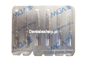 Files Mtwo (M2) 25/.06 - 25 mm (Shaft 21 mm) red 6 pcs - NiTi files