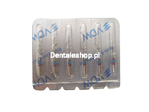 Files Mtwo (M2) 10/.04 - 25 mm (Shaft 21 mm) purple 6 pcs. - NiTi files