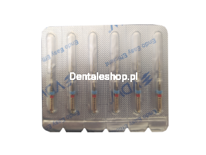 Files Mtwo (M2) 25/.06 - 21 mm (Shaft 16 mm) red 6 pcs - NiTi files