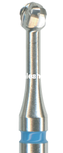 Carbide dental bur H1SXN.023 Slender ball, cross toothing RAL 1 pc.