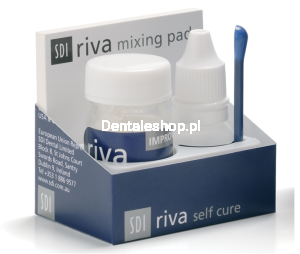 Riva Self Cure Set Pulver 15g + Flüssigkeit 8g A2 - Reproduktives Glasionomermaterial