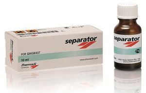 Gingifast Rigid Separator 2 x 10 ml - Gel, das die Oberflächen von Materialien isoliert