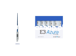 Endostar E3 Azure Big 6 pcs. 40/04 - 29mm - Set of files for wide root canals