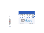 Endostar E3 Azure Basic 6 pcs. 25/06 25 mm - A set of root canal files