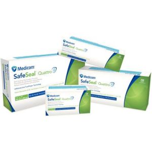 Medicom Safe Seal Quattro 89mmx133mm 200 Stk. - Selbstverschließende Sterilisationsbeutel