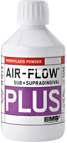 EMS Air-Flow  Plus 4 x 120 g na sztuki - Proszek do piaskarki stomatologicznej bez zawartości soli