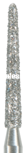 Zubní vrtačka 879K.014M Kónický torpédový diamant FG 1 ks.
