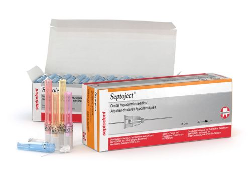 Septoject igły sterylne do karpuli stomatologiczne 0,4x35