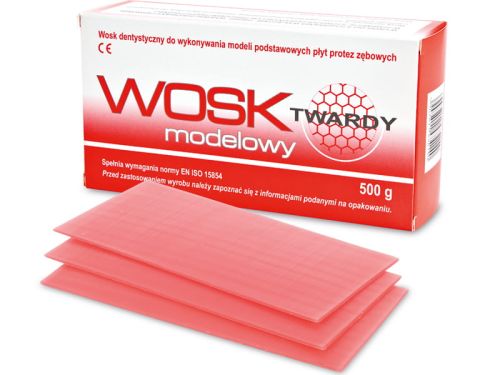 chema wosk modelowy twardy w plytkach ciemnozolty