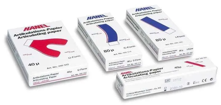 Bausch Kalka artykulacyjna 80 mic. prosta dentystyczna