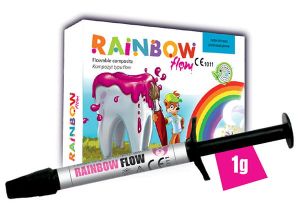 Rainbow Flow Yellow - Light-curing composite for children
