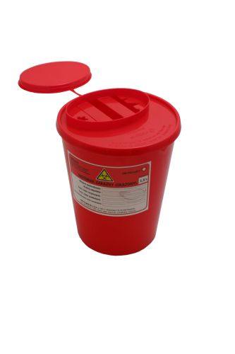 Pojemnik na odpady medyczne (skażone) 1,5 l kmprojekt