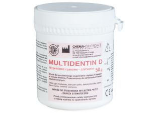 Multidentin D - Přípravek pro dočasné vyplnění dutin v zubech