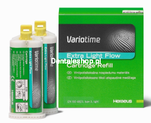 Variotime Extra Light Flow 2 x 50 ml - Elastomerová otiskovací hmota s nízkou hustotou